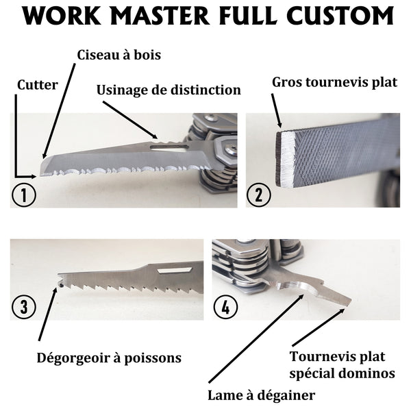 Pince Multifonction SARTRE® Workmaster FREE CUSTOM