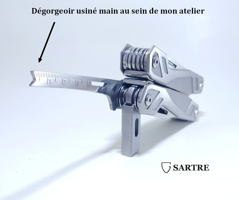 Pince Multifonction De Poche Avec Housse - Le Couteau Suisse Du Bricoleur - Neuf (petits Défauts Possibles)