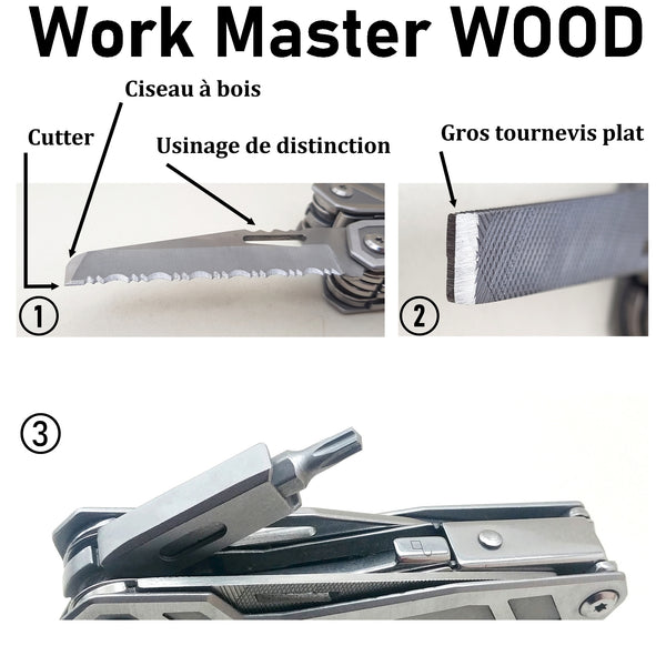 Pince Multifonction SARTRE® Workmaster FREE CUSTOM